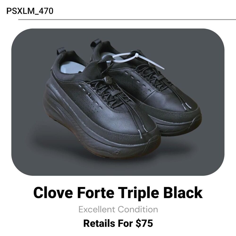 Pink-clove Women's Black Trainers